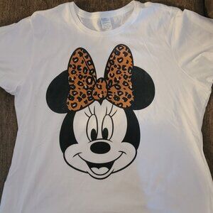 Minnie Mouse Leopard Shirt